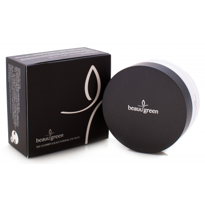 BeauuGreen Sea Cucumber & Black Hydrogel Eye Patch / Гидрогелевые патчи для глаз с черным морским огурцом (бо...