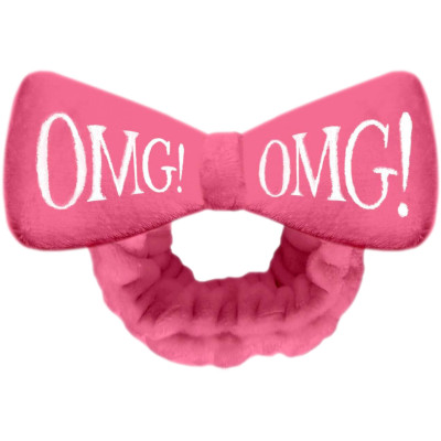 Double Dare OMG! Hair Band (Hot Pink) / Бант-повязка для фиксации волос (ярко-розовая)
