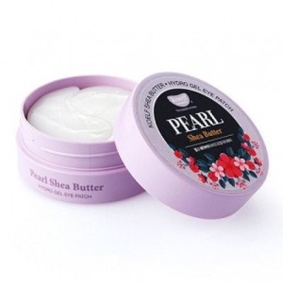 Koelf Pearl & Shea Butter Eye Patch / Гидрогелевые патчи для глаз с жемчугом и маслом ши