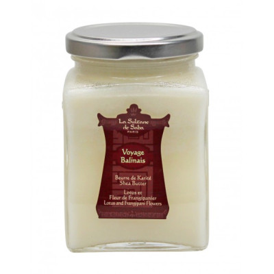 La Sultane de Saba Shea Butter with Lotus and Frangipani Flowers / Масло карите для кожи и волос с ароматами лотоса и ...