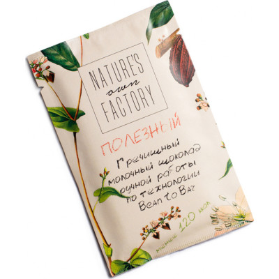 Nature's Own Factory Молочный шоколад ручной работы с гречишным чаем