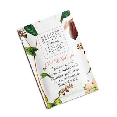 Nature's Own Factory Белый шоколад ручной работы с гречишным чаем