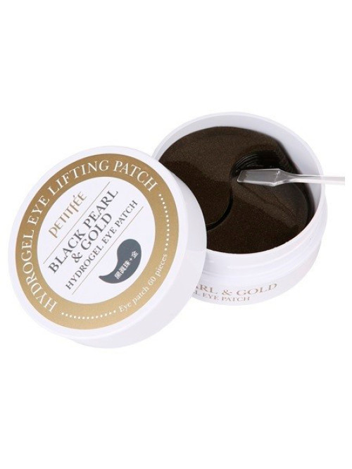 Petitfee Black Pearl & Gold Hydrogel Eye Patch / Гидрогелевые патчи для глаз с черным жемчугом и...
