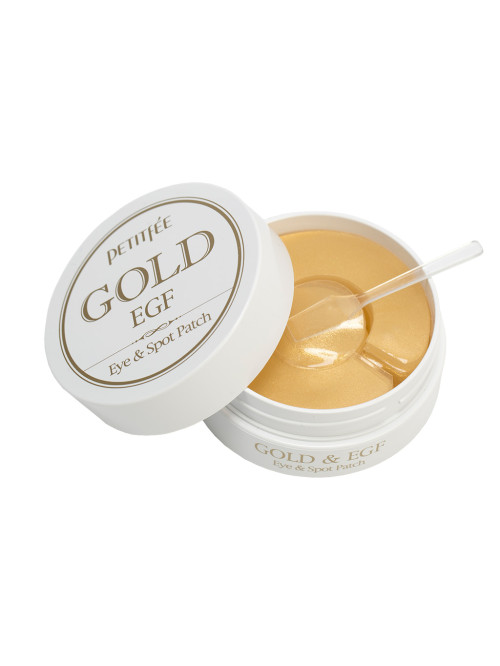Petitfee Gold EGF Eye and Spot Patch / Гидрогелевые патчи для глаз с золотом и антивозрастным...
