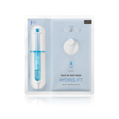 THE OOZOO Face Injection Mask Hydro lift / Маска с церамидами для интенсивного увлажнения в одноразовой у...