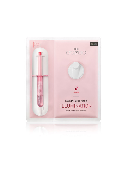 THE OOZOO Face Injection Mask Illuminationt / Маска с энзимами для Интенсивного сияния в однораз...